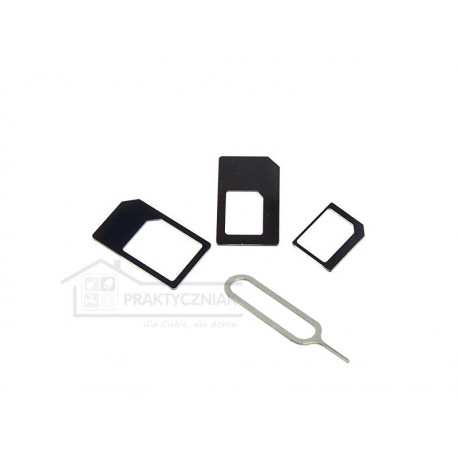 Zestaw adapterów Nano i Micro SIM